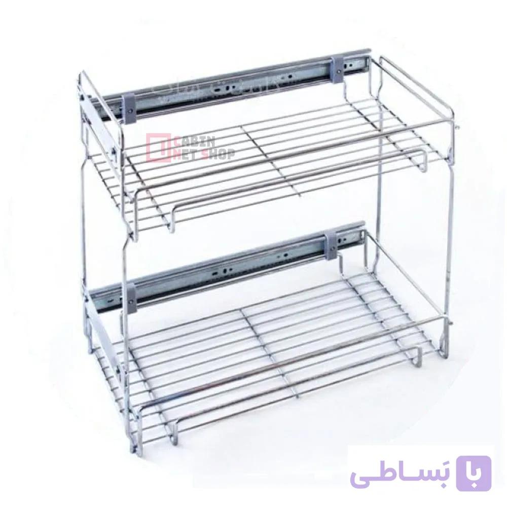 سبد سوپر مارکت جابطری ادویه ریل پهلو 2 طبقه فراسازان