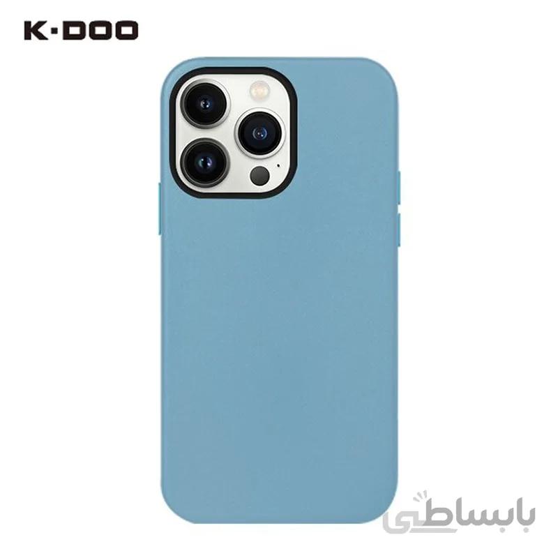 کاور چرمی برند K-Doo گوشی آیفون Apple iPhone 13 Pro Max مدل Nobel