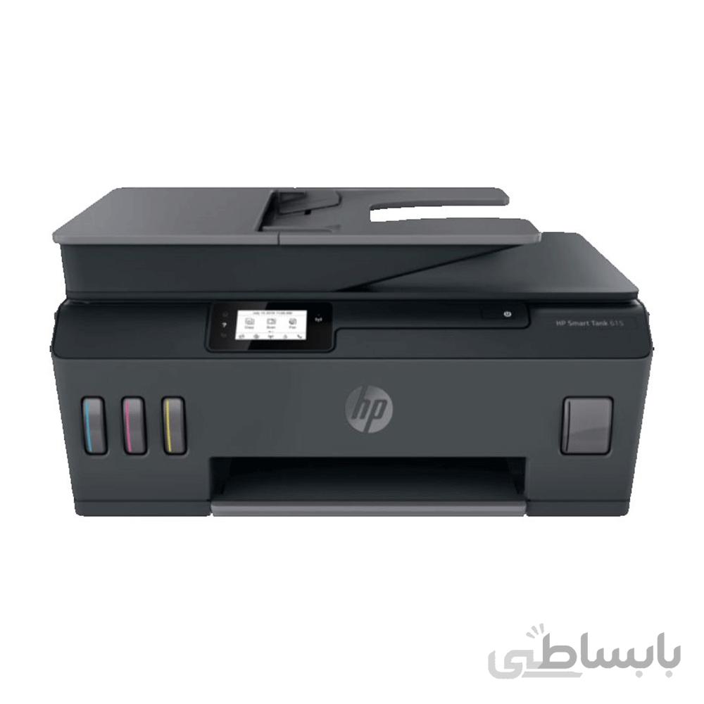 پرینتر چند کاره رنگی جوهرافشان اچ پی Tank 615 ا HP Smart Tank 615 Wireless Multifunction Printer