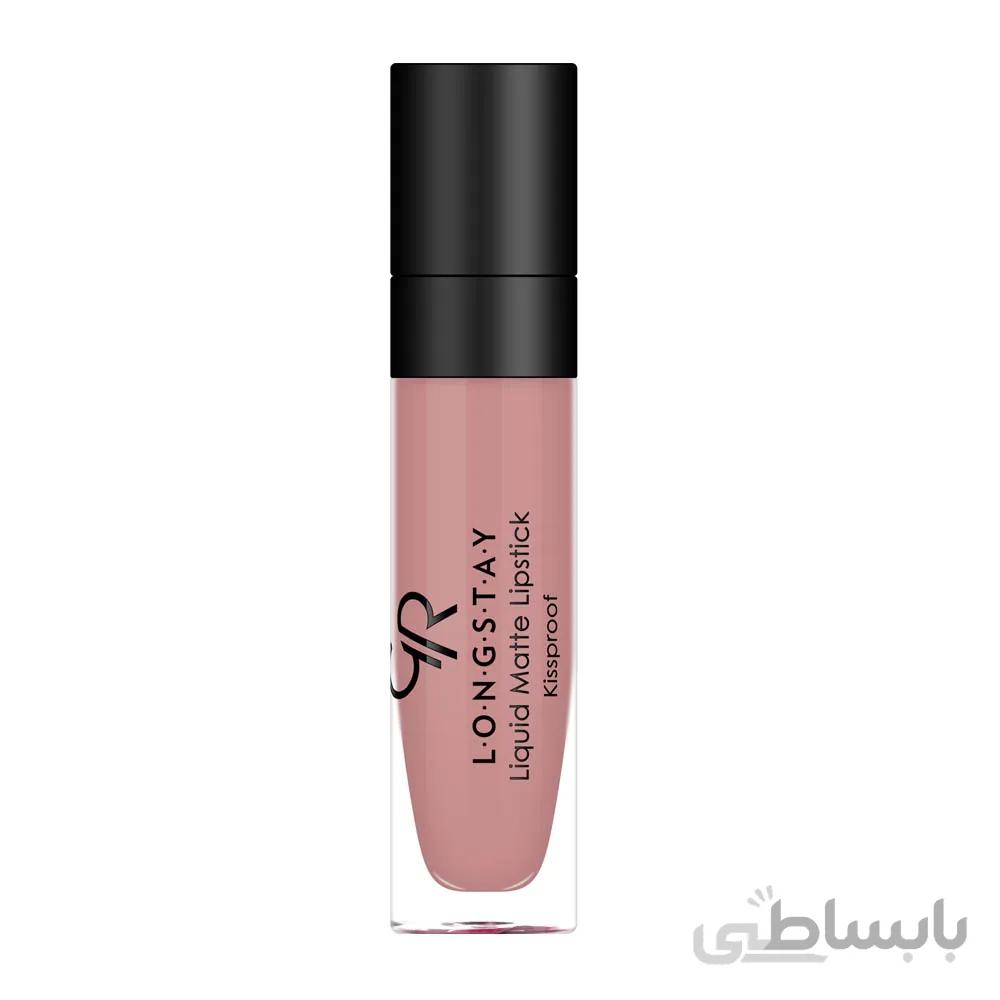رژ لب مایع مات بادوام گلدن رز شماره 37 ا Golden Rose Long stay Liquid Matte Lipstick No. 37