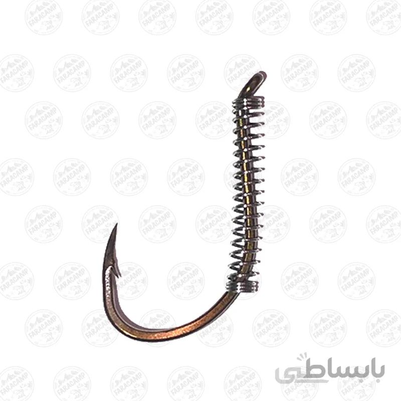 فنر نگهدارنده طعمه قلاب ماهیگیری بسته 10 عددی