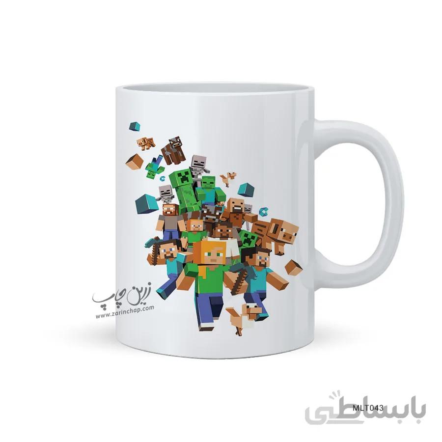 لیوان ماین کرافت طرح MLT043