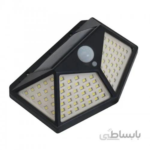 چراغ دیواری خورشیدی دارای سنسور حرکتی