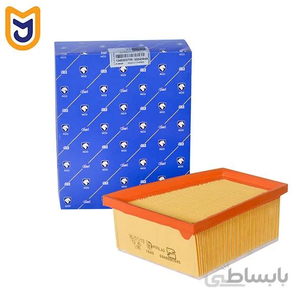 فیلتر هوا ایساکو مدل 12403037 مناسب رنو تندر 90