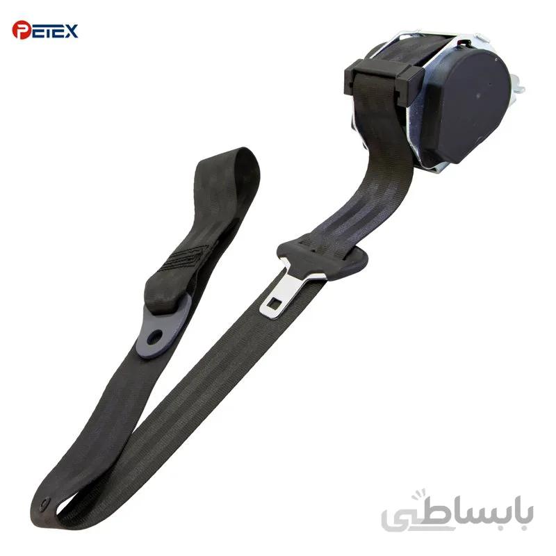 کمربند عقب چپ پژو ۲۰۶ و پژو ۲۰۷ صندوقدار SD رنگ مشکی ( پشت سر راننده )
