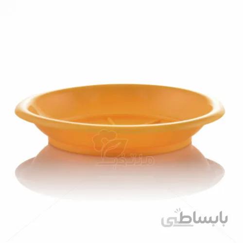 زیر گلدانی پلاستیکی دایره مدل 3020قطر 16.5 سانتی متر