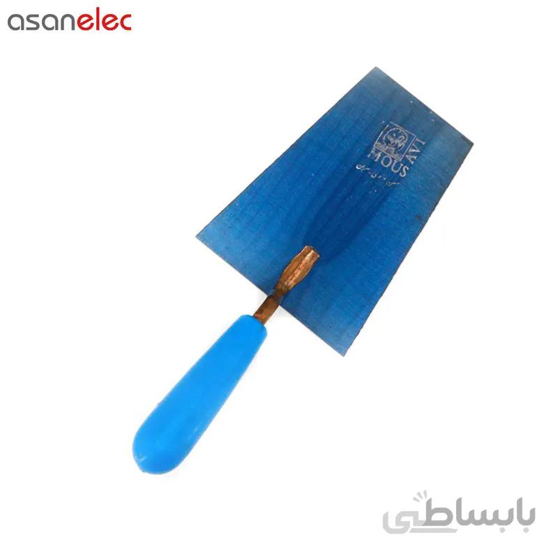 کمچه بنایی موسوی دسته آبی رنگ