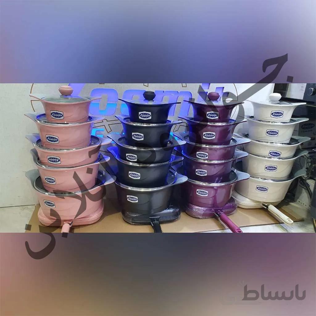 سرویس قابلمه گرانیتی زومیت 15 پارچه مدل Zoomit 2007
