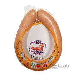 کالباس کراکف پنیر دودی 60 درصد گوشت آندره وزن 300 گرم