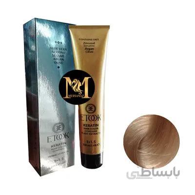 رنگ مو ايتوك شماره 9.506 حجم 100 ميلي ليتر رنگ كره عسلي