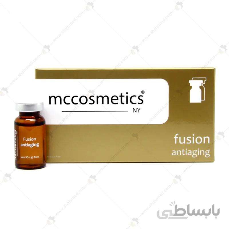 کوکتل مزوتراپی 10 سی سی اسپانیایی فیوژن ام سی کازمتیکس مدل ضد پیری Mesotherapy Cocktail Fusion mccosmetics Antiaging 10cc