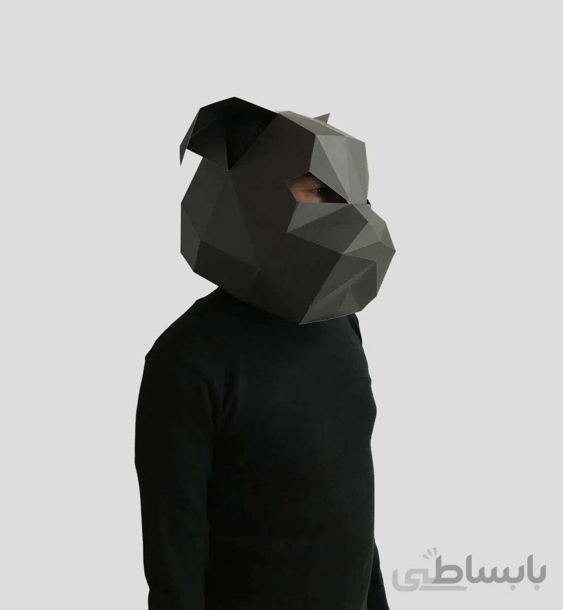 ماسک صورت اوریگامی بول داگ