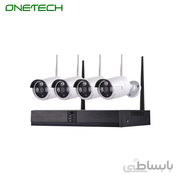 پکیچ IP دوربین مداربسته بیسیم مدل onetech on-4004