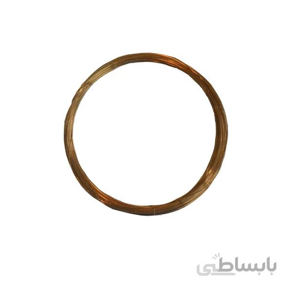 سیم سنتور وحدتی قرمز تابیده نشده 40 متری