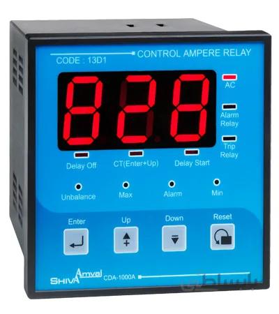 رله کنترل آمپر سه فاز شیوا امواج مدل 13D1 ا control ampere relay Shiva amvaj 13D1