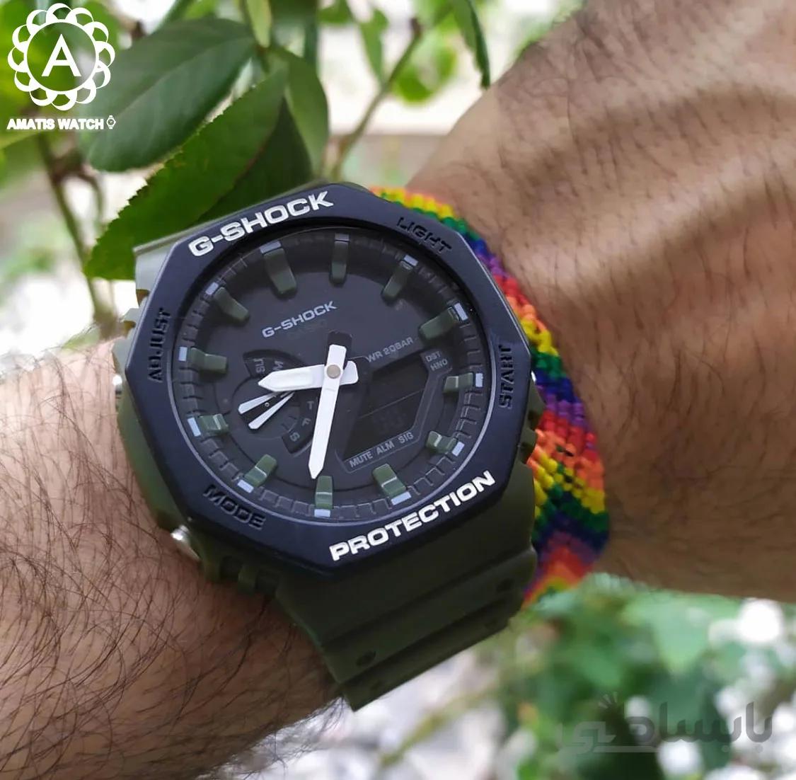 ساعت مچی کاسیو جی شاک مدل Casio G-Shock GA2110SU-3A