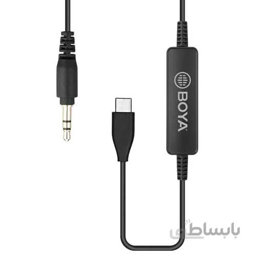 کابل تبدیل میکروفون بویا مدل Boya 35C-USB C