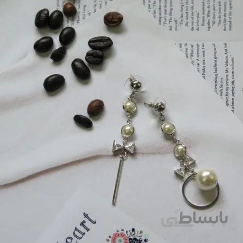 گوشواره تا به تا مروارید