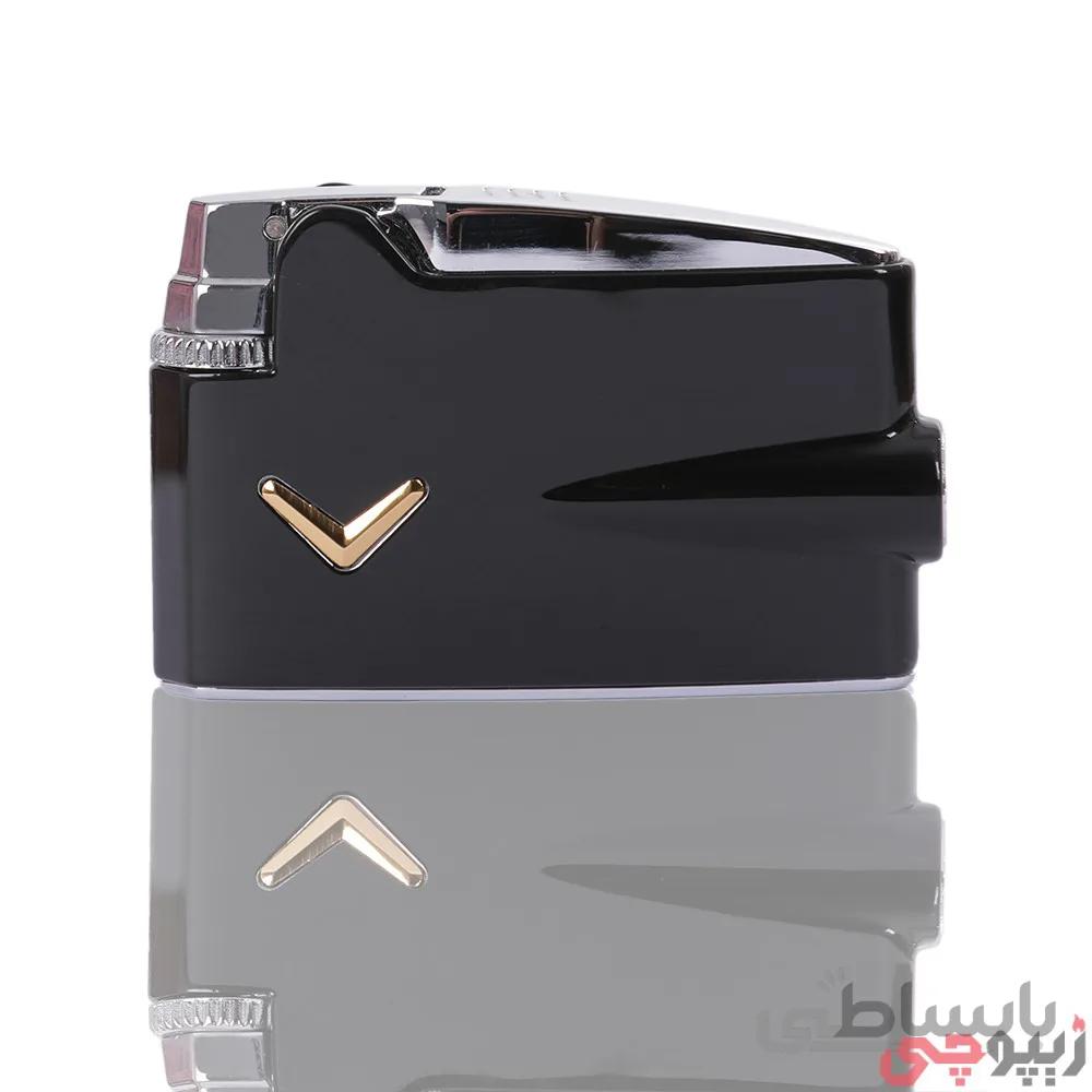 فندک گازی رانسون رنگ مشکی – Ronson Gas Lighter Black