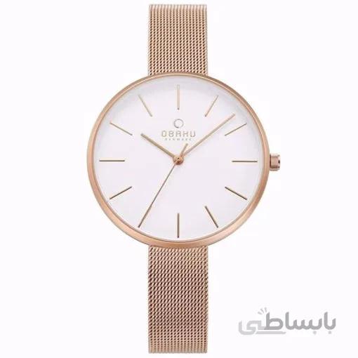 ساعت مچی زنانه اوباکو Obaku اورجینال مدل V211LXVIMV