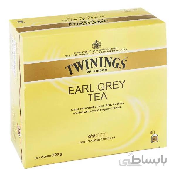 چای کیسه ای عطری 100 تایی توینینگز در کارتن 12 عددی ا twinigs 100