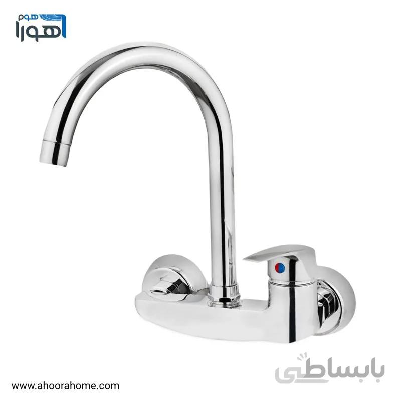 شیر ظرفشويی دیواری آبران مدل استار