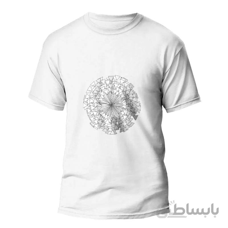 تیشرت طرح گرافیکی brain