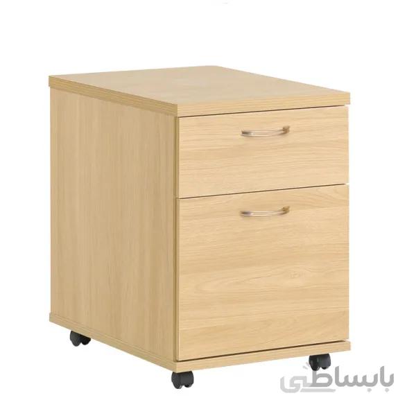 فایل اداری دو کشو چرخ دار فوبورو مدل F140