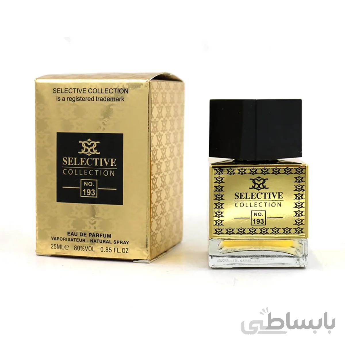 ادوپرفیوم زنانه مردانه سلکتیو کالکشن ایو سن لورن مجستیک رز کد 193 حجم 25 میلی لیتر ا Selective Collection Yves Saint Laurent Majestic Rose 25ml For Women Men