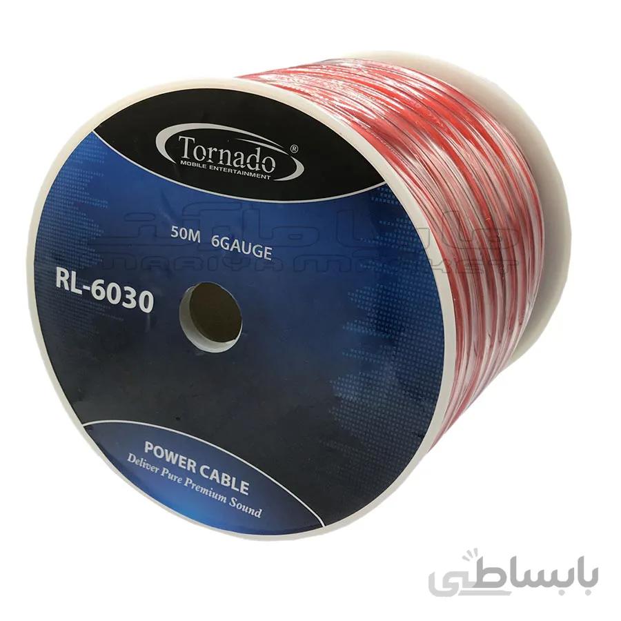 سیم برق تورنادو 6 گیج مدل Tornado RL-6030