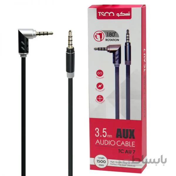 کابل TSCO TC-AU7 1.5m AUX ا TSCO TC-AU7 1.5m Cable