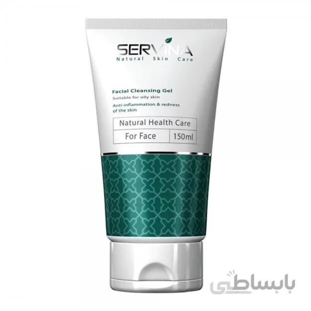 ژل شوینده پوست چرب سروينا 150ميل