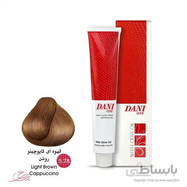 رنگ مو دنی وان سری کاپوچینو حجم 100 میلی لیتر