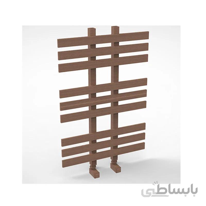 حوله خشک کن آلومینیوم طرح چوب دیاموند طرح 3