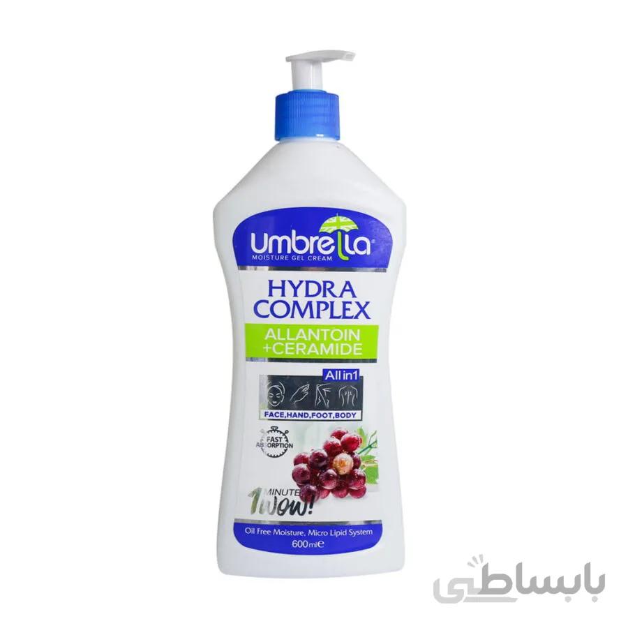 ژل کرم آبرسان انگور پمپی آمبرلا مدل RED GRAPE