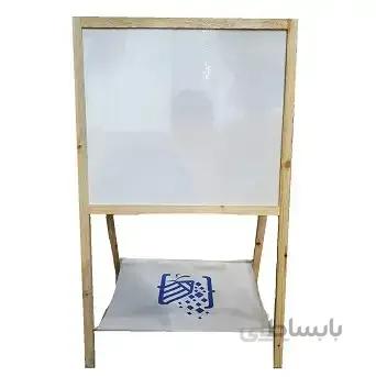 تخته وایت برد و سیاه پایه دار