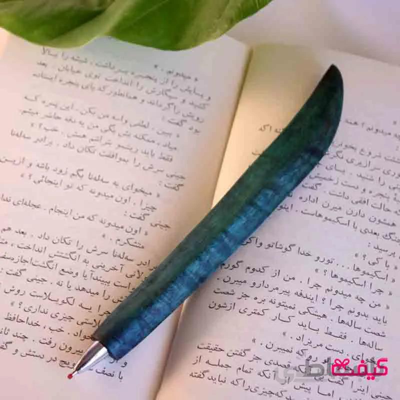 خودکار دست ساز چوبی طرح پرواز