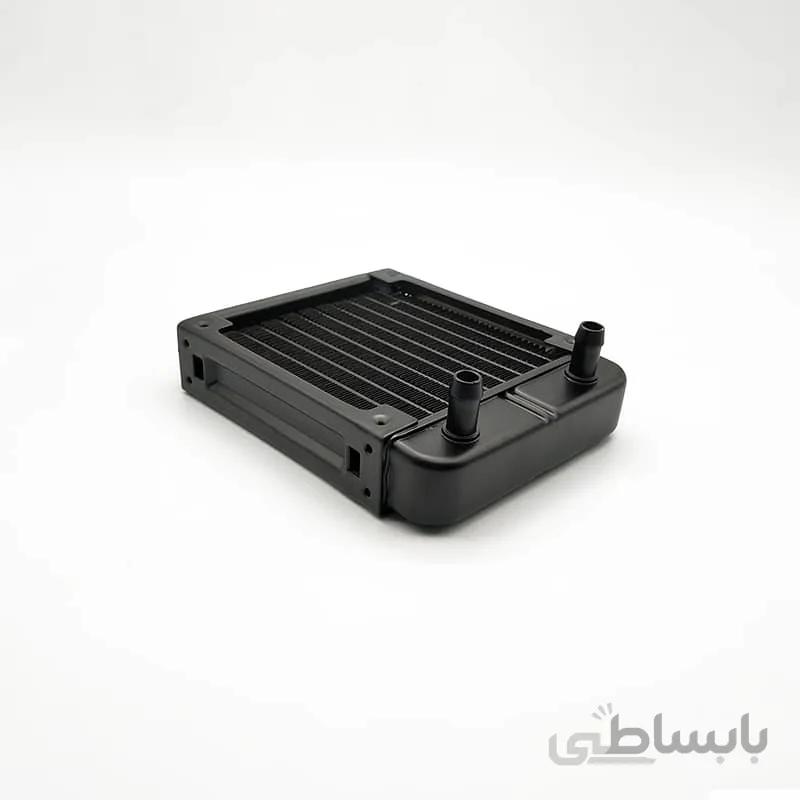 رادیاتور آلومینیومی کوچک 158x120x30 میلیمتر ا water cooling radiator 12x12cm