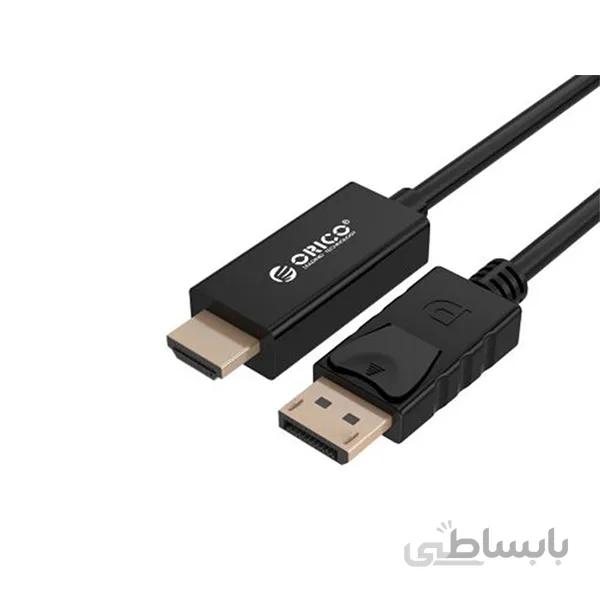 کابل دیسپلی پورت به اچ دی ام آی اوریکو ORICO DPH-M18 DisplayPort to HDMI Adapter 1.8M
