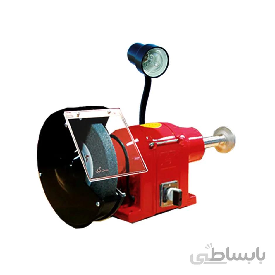 سنگ پرداخت رومیزی محک مدل PGD200-1 L ا Mahak PGD200-1 L Bench Grinder