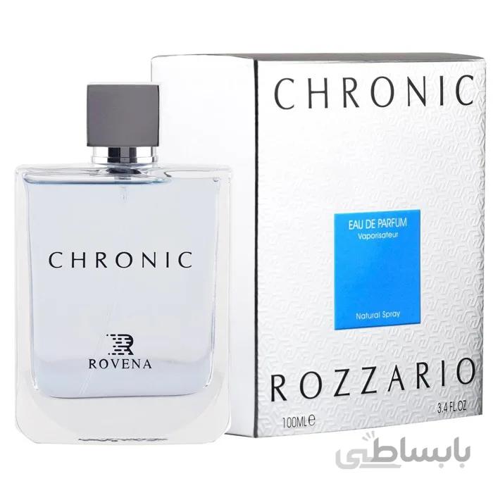 عطر مردانه روونا Rovena مدل ازارو کروم Azzaro Chrome حجم 100 میل