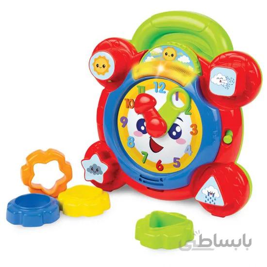 اسباب بازی ساعت یادگیری اعداد کودک وین فان Winfun