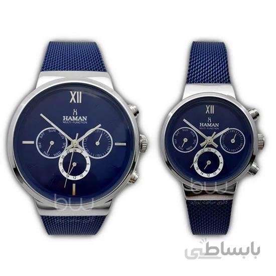 ست ساعت مچی مردانه و زنانه هامان / HAMAN HM1110GL