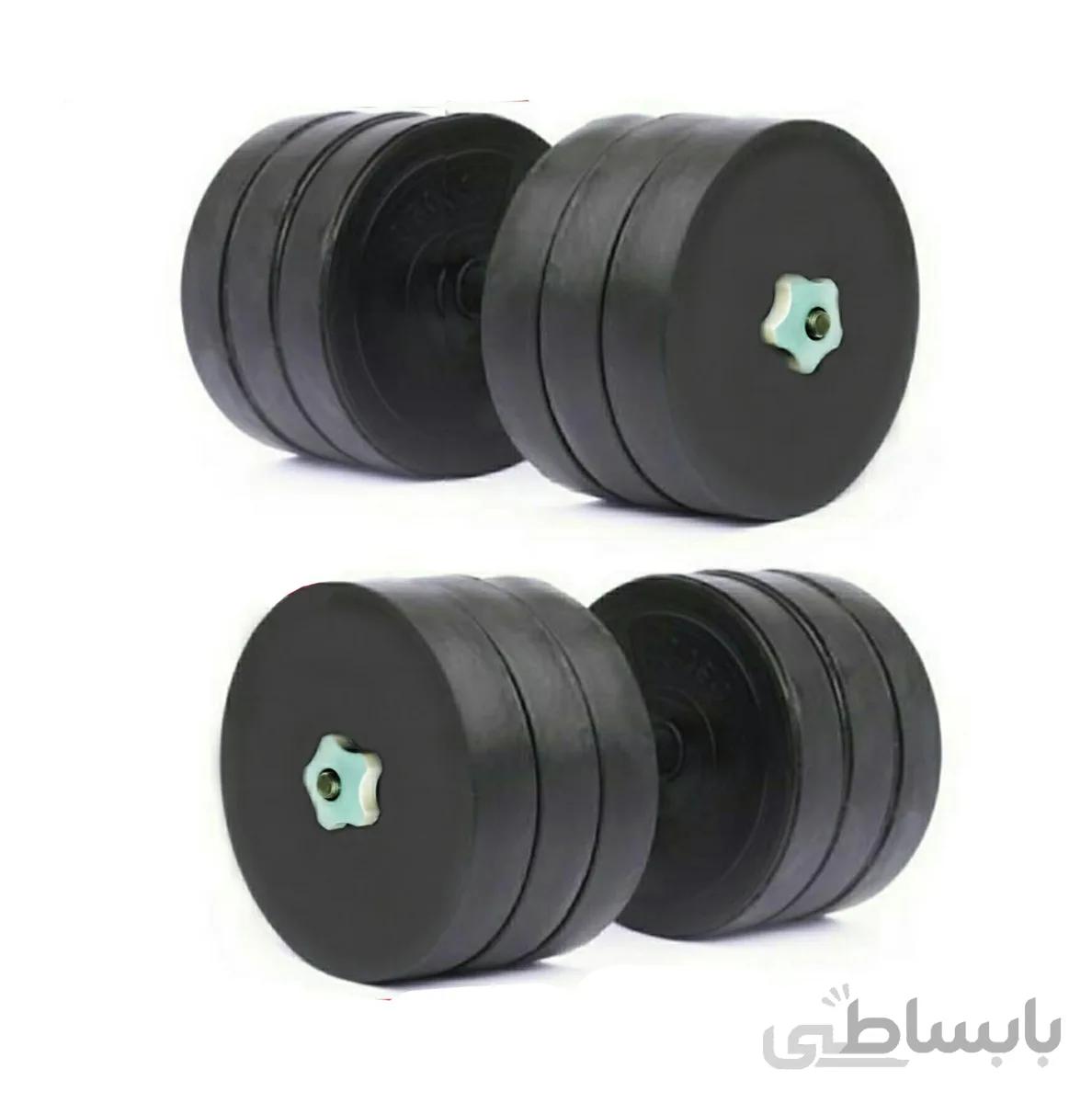 دمبل تنظیمی 25 کیلو (ارسال رایگان)