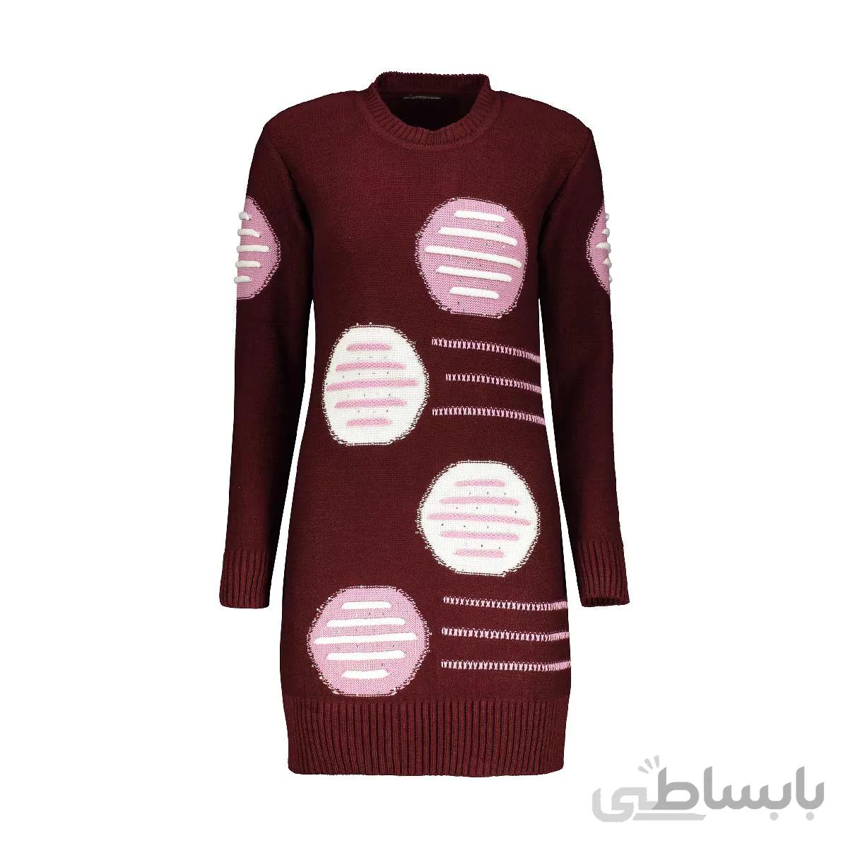 تونیک بافت یقه گرد