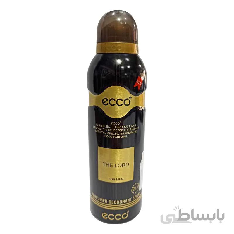 اسپری مردانه اکو مدل لرد 200 میل ecco the lord