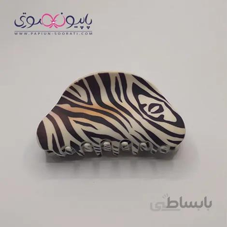 کلیپس مو طرح zebra