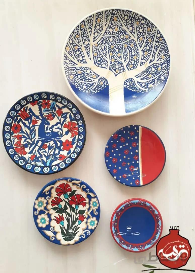 مجموعه دیوارکوب سفالی پاییز کد ۱۰۵۸۵