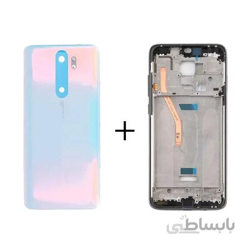 Xiaomi Redmi Note 8 Pro Frame and Back Cover ا فریم به همراه درب پشت گوشی شیائومی ردمی نوت 8 پرو