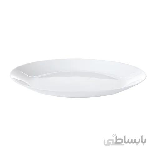 بشقاب سفید ایکیا OFTAST